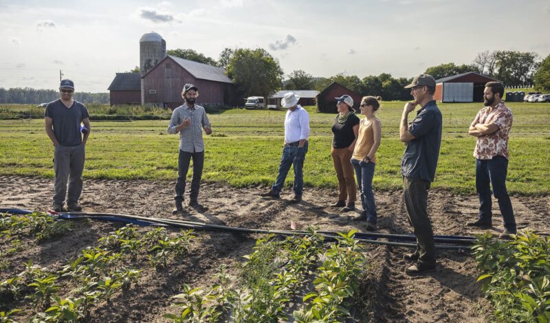 Savanna Institute Staff at north farm.