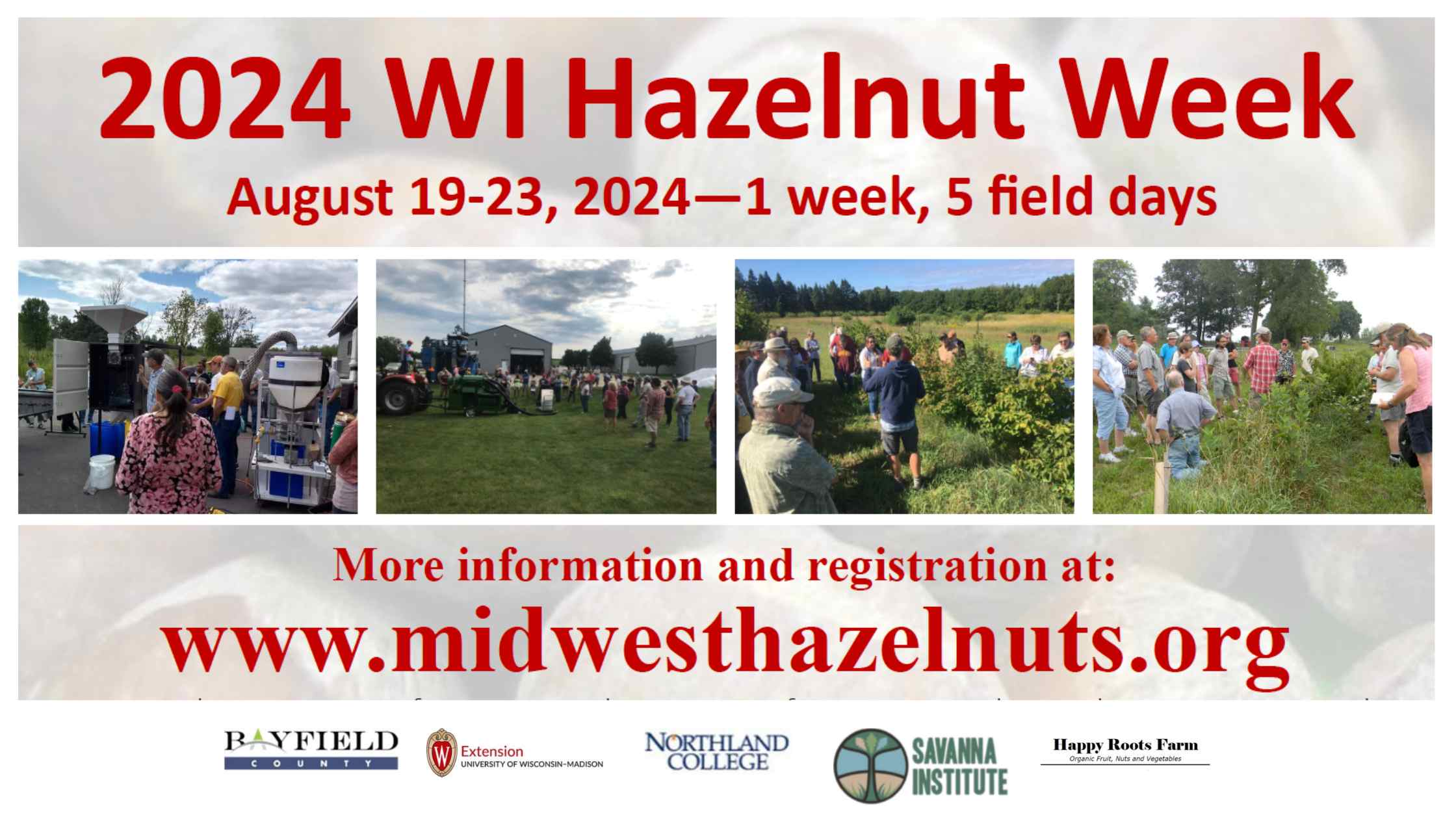 2024 Wisconsin Hazelnut Week