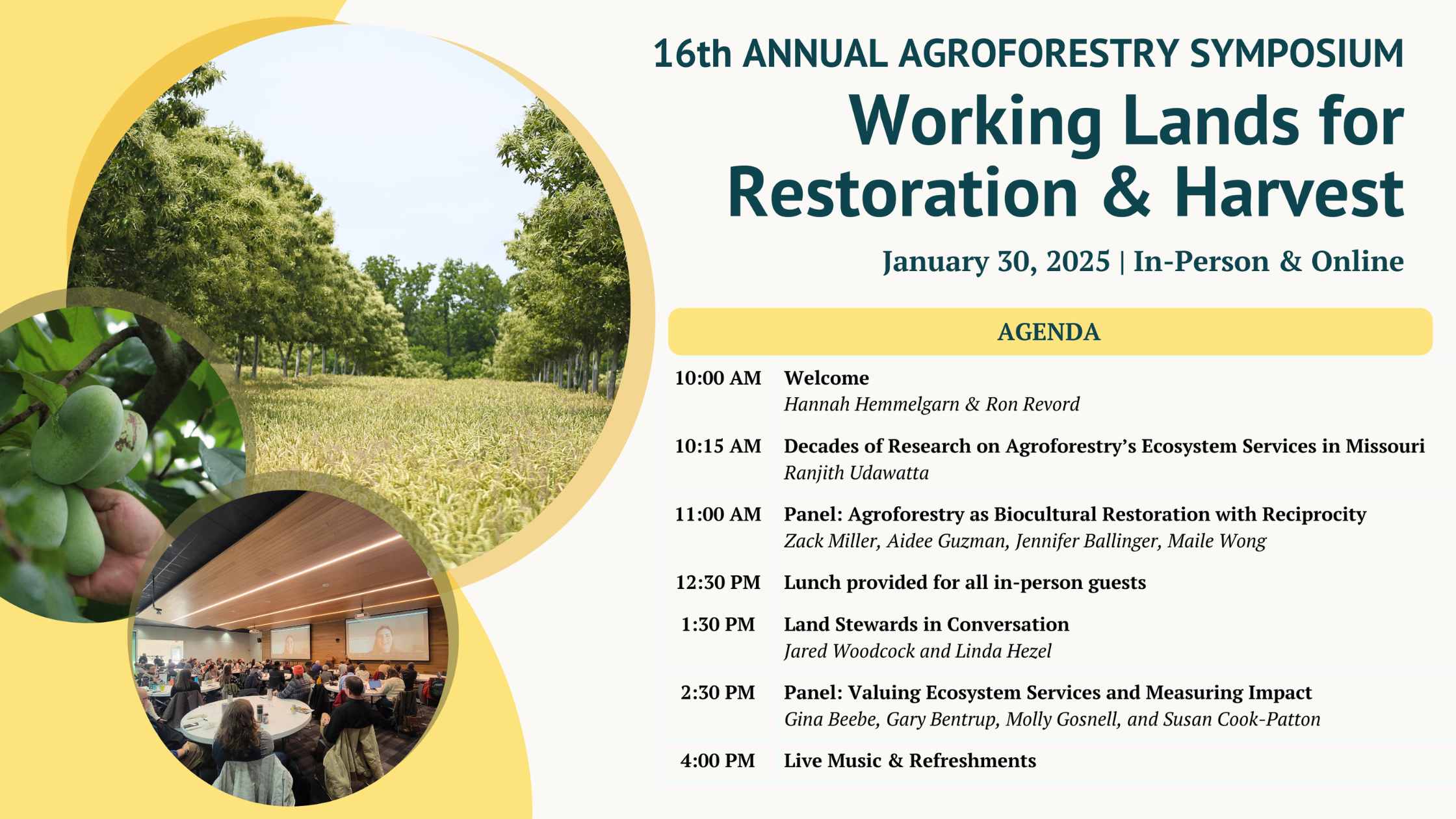 Agroforestry Symposium Banner Image